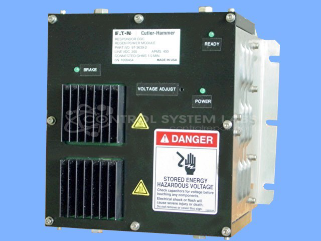 Cutler-Hammer 97-3639-2 250VDC 400A Regen Power Module | Control System ...